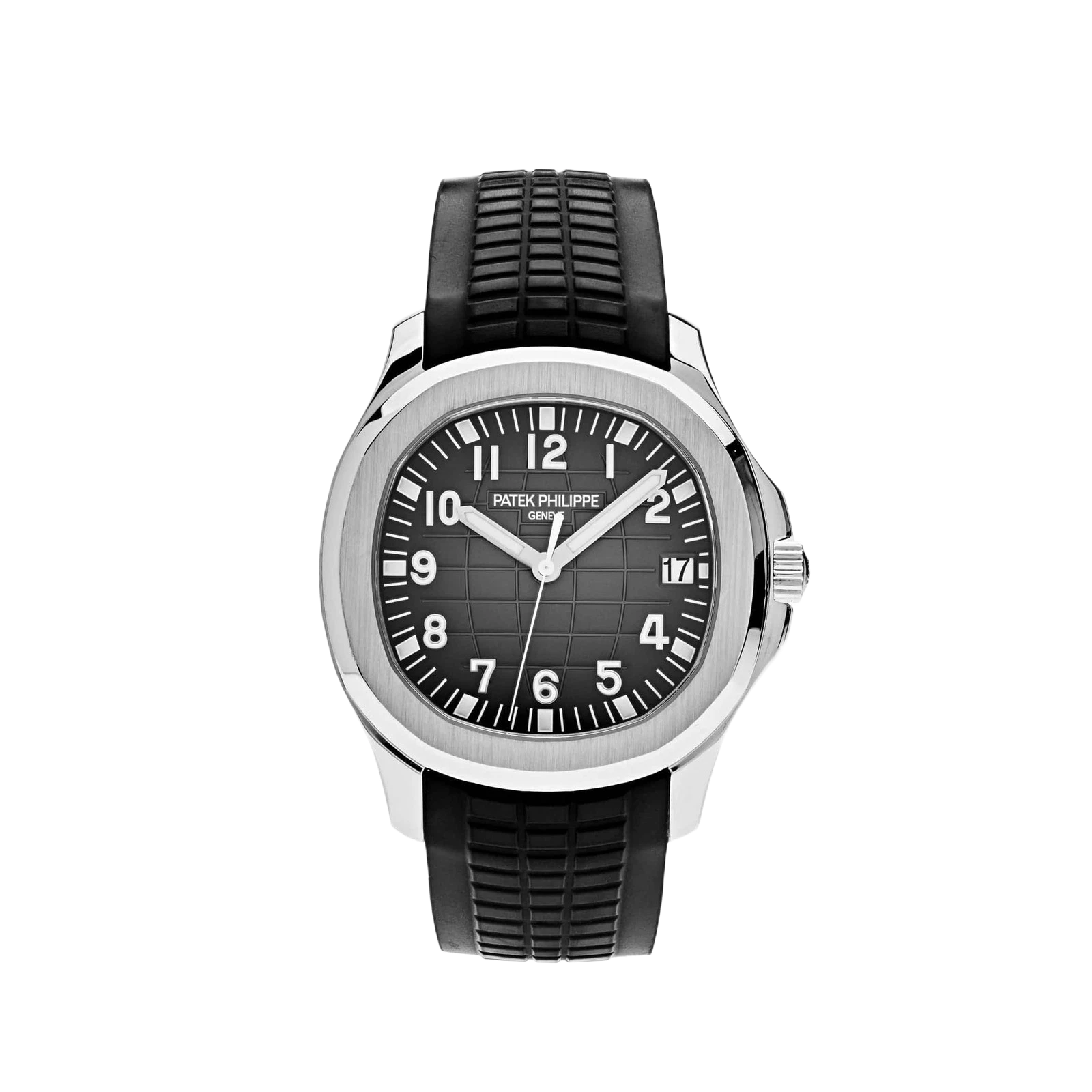 Patek Philippe Aquanaut Selfwinding Stainless Steel Black Dial