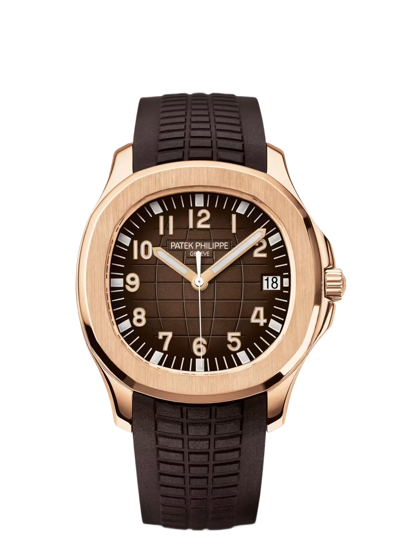Patek Philippe Aquanaut  Rose Gold Brown Dial