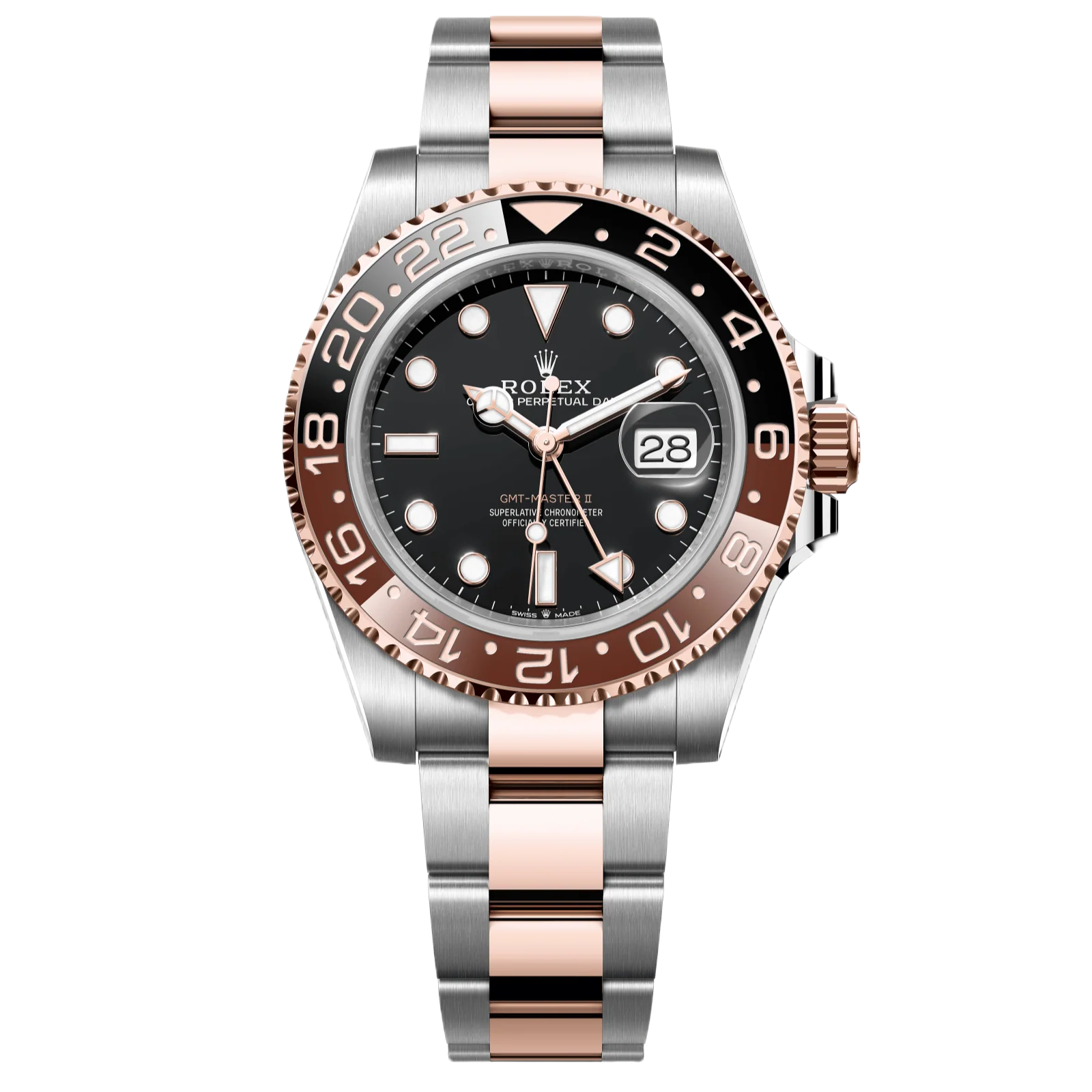 Rolex GMT-Master II  'Root Beer' Stainless Steel Rose Gold
