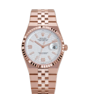 Rolex Land-Dweller Rose Gold Intense White Dial (2025)